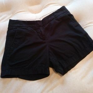 Dark Navy Blue J Crew Chino Shorts